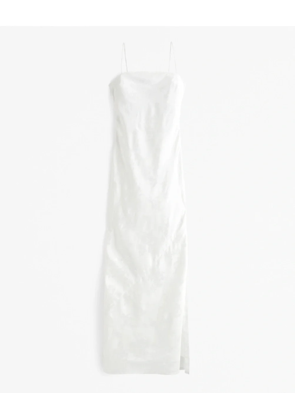 Abercrombie & Fitch Julia Slip Satin Jacquard Maxi Dress